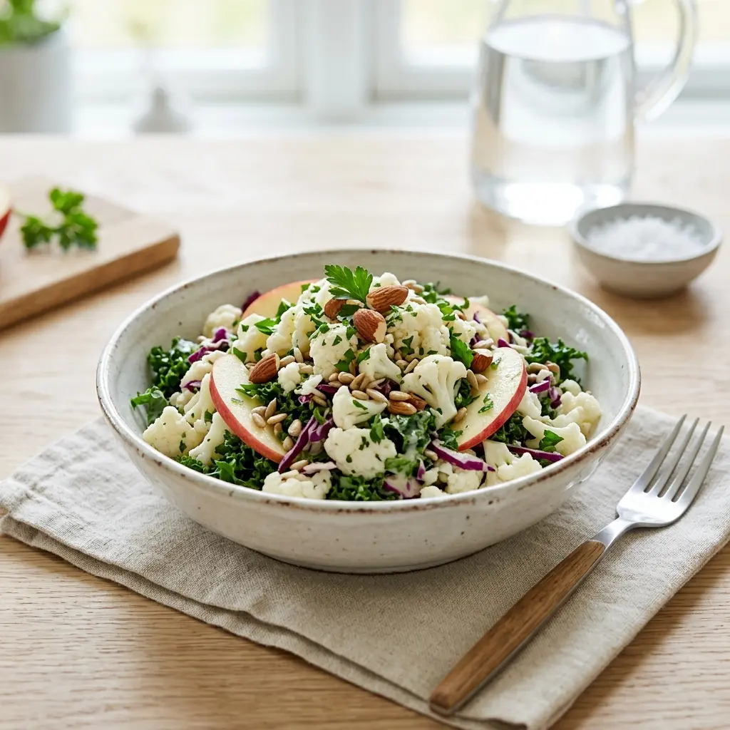 Foto de la ensalada de la receta ensalada de coliflor
