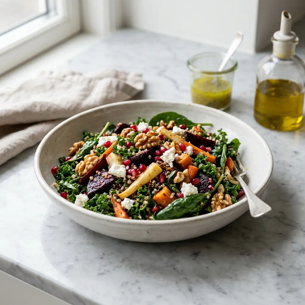 Foto de la ensalada de la receta ensalada de invierno