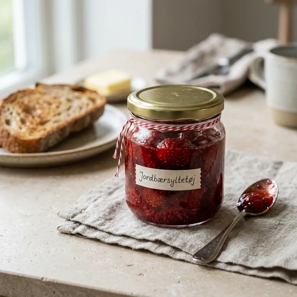 Foto del postre de la receta mermelada de fresa