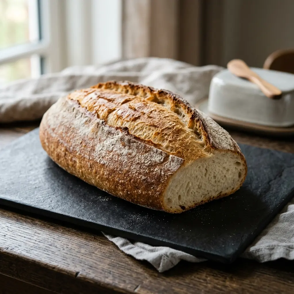Foto del pan o masa de la receta pan blanco