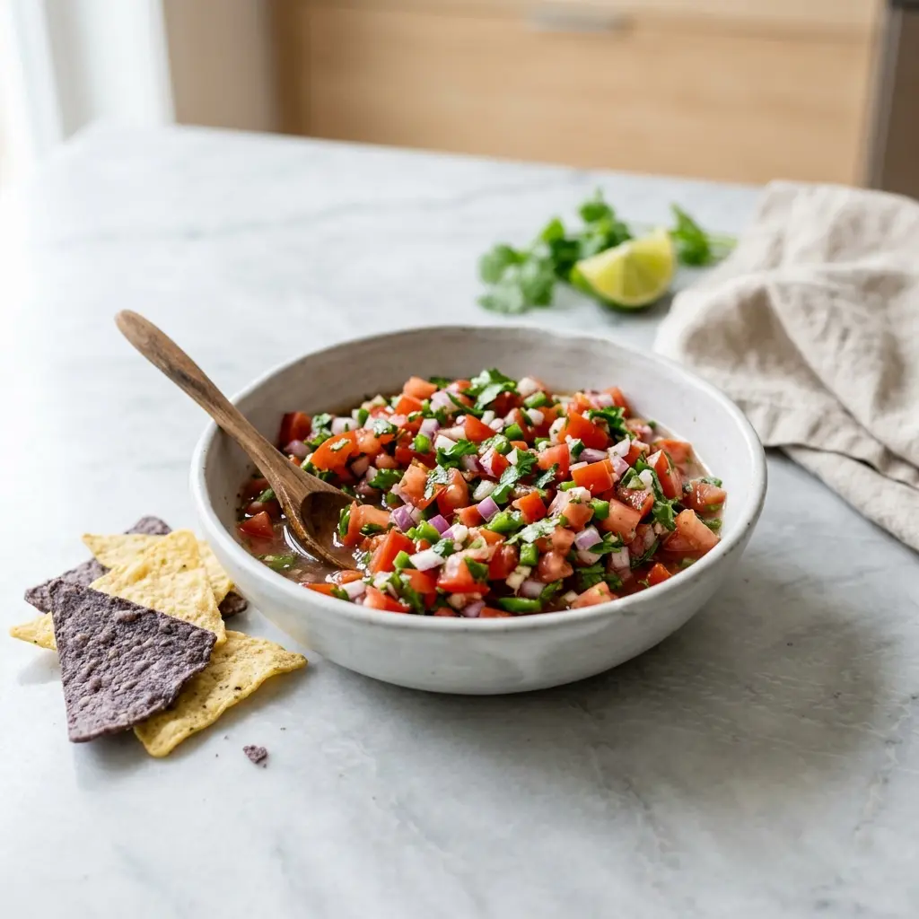 Foto de la salsa o acompañamiento de la receta salsa