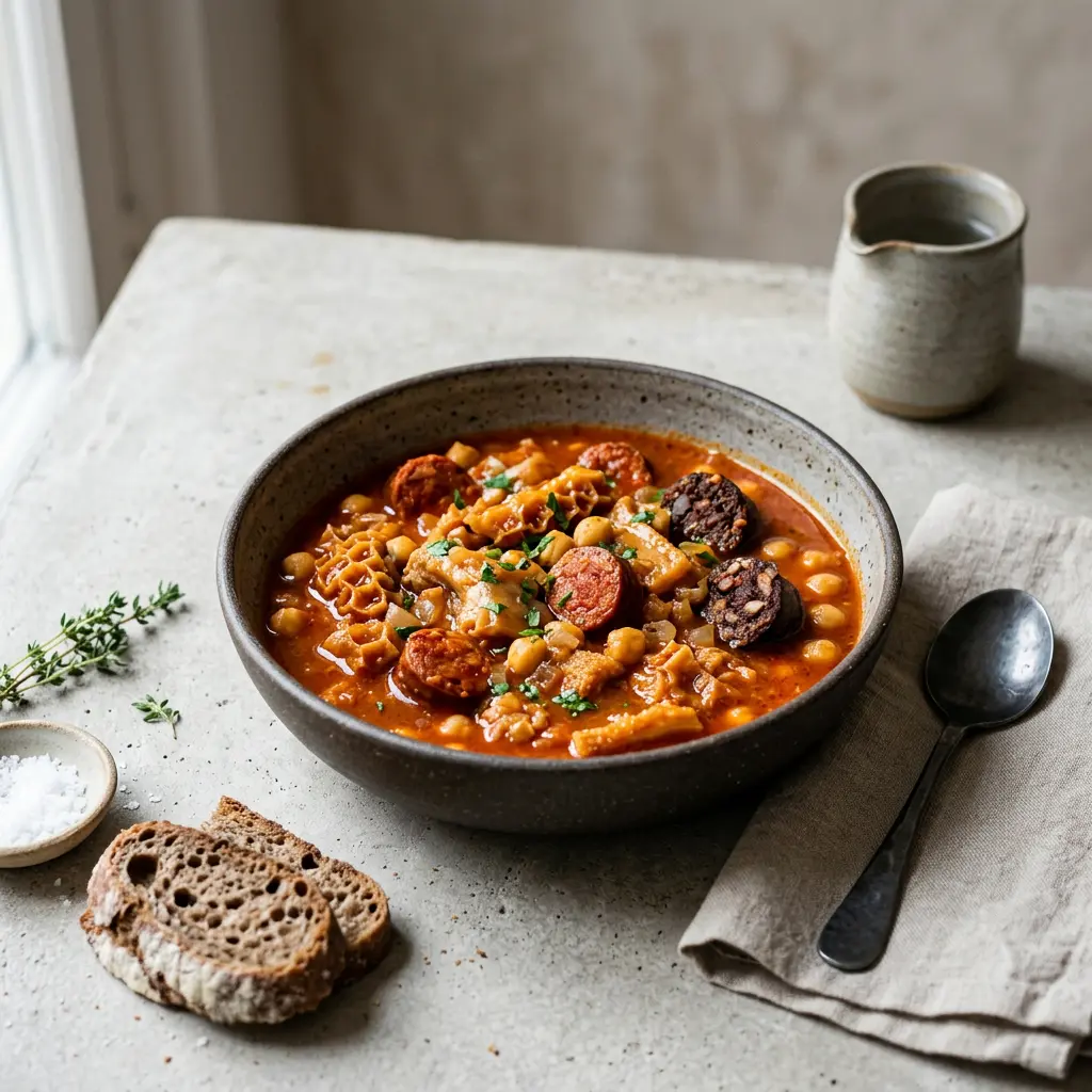 Foto de Callos a la madrileña listo para servir